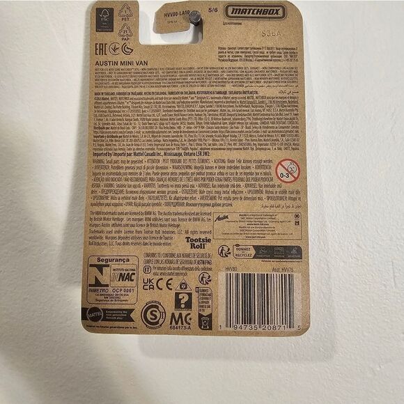 2019 Matchbox Sweet Rides Austin Mini Van - Picture 5 of 5
